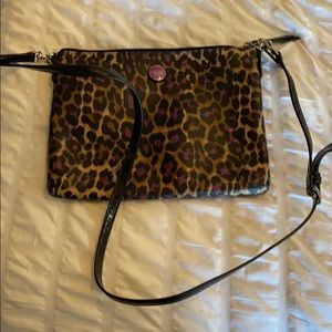 Coach leopard crossbody